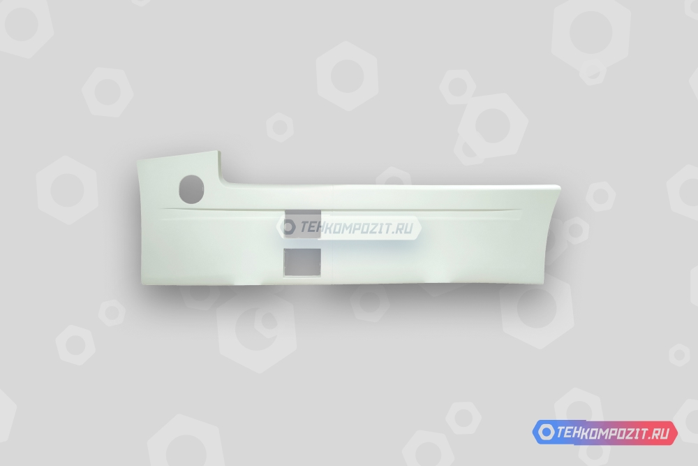 Межосевой спойлер для JAC K7 (левосторонний)