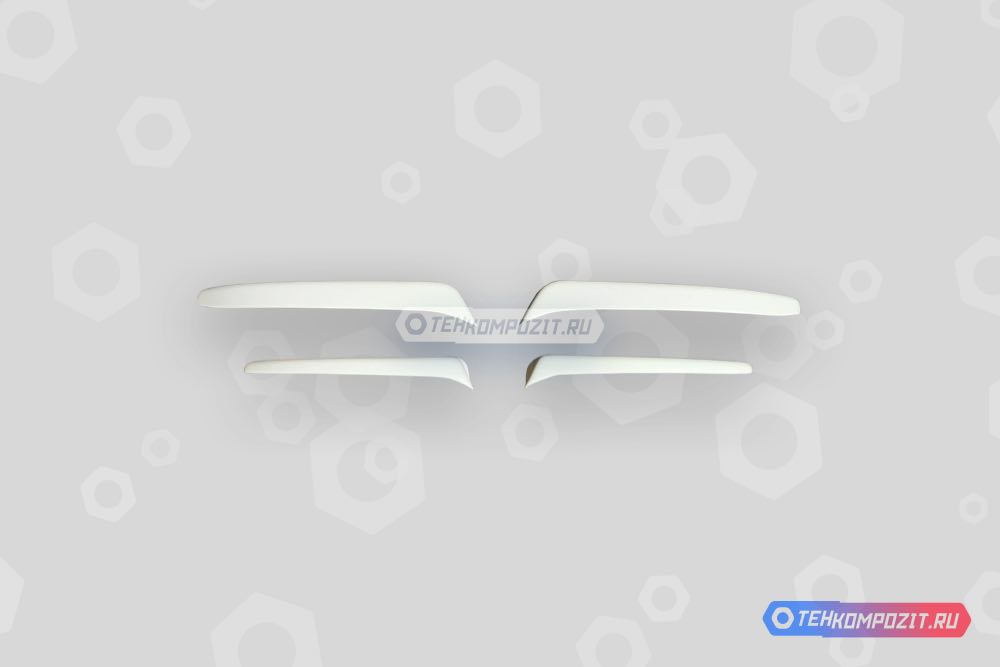 Реснички на фары и противотуманные фары для MAN TGX — euro 5